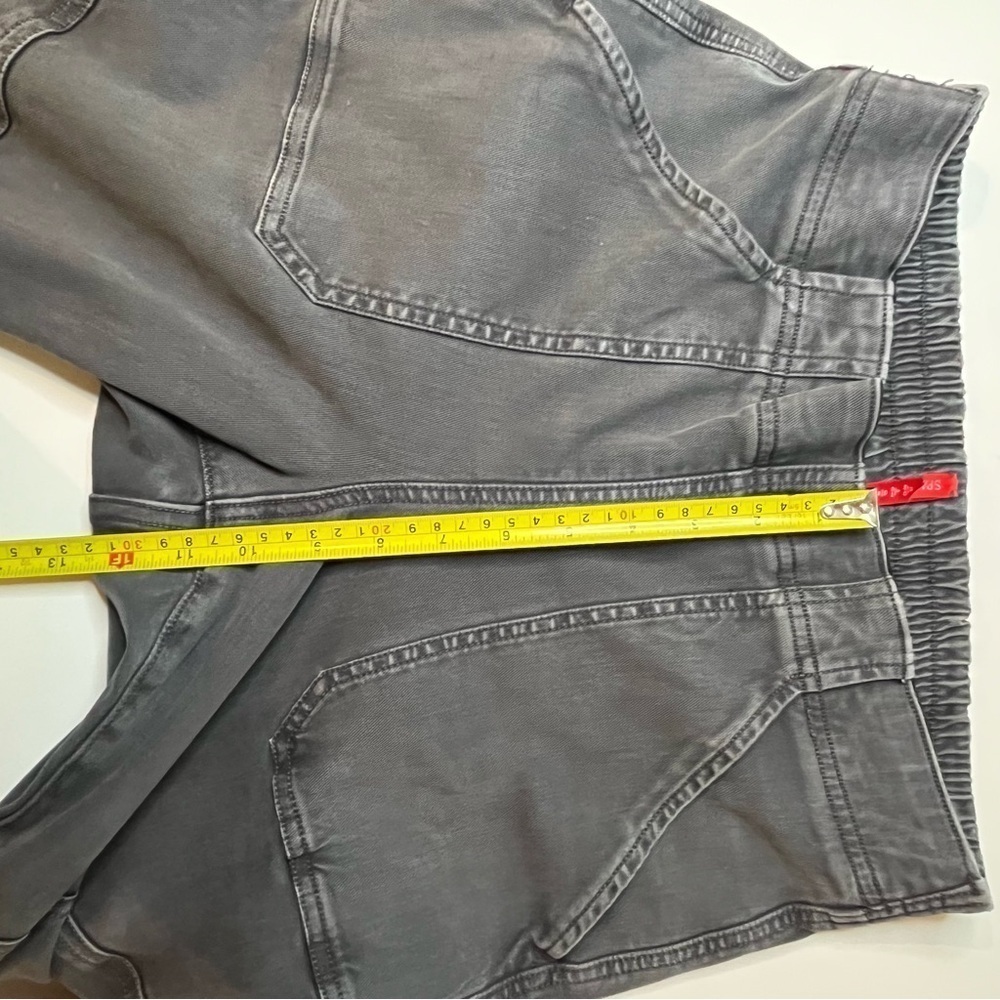 Spanx, Stretch Twill Cargo Jogger Pants Size M, Color: Washed Black - Picture 4 of 8